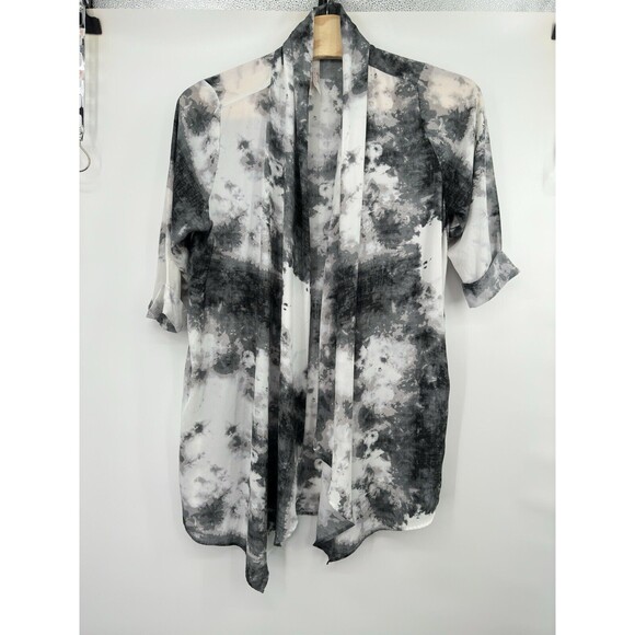 Melissa McCarthy Seven Kimono Women’s 2X Lightweight Watercolor Duster Cardigan - Picture 5 of 16